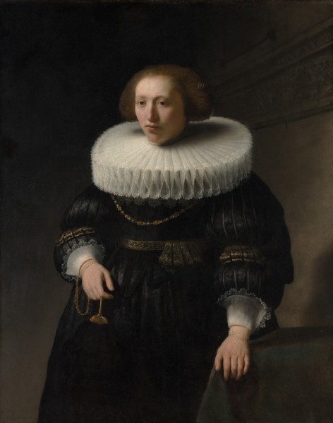 Portrait of a Woman, probably a Member of the Van Beresteyn Family, 1632. Creator: Rembrandt Harmensz van Rijn.