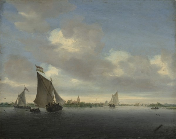 Marine, 1650. Creator: Salomon Ruysdael.