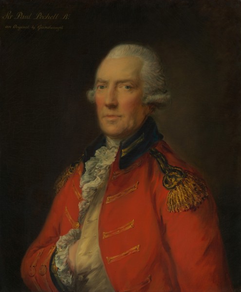 Lieutenant Colonel Paul Pechell (1724-1800). Creator: Thomas Gainsborough.