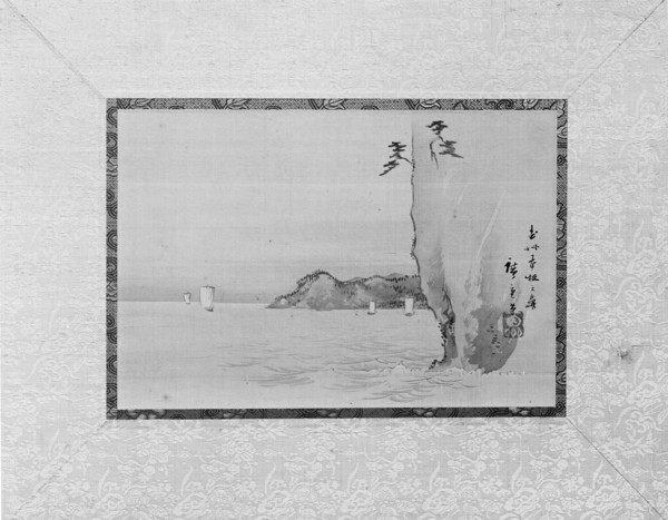 Honmoku Bay of Musashi Province, 19th century. Creator: Ando Hiroshige.