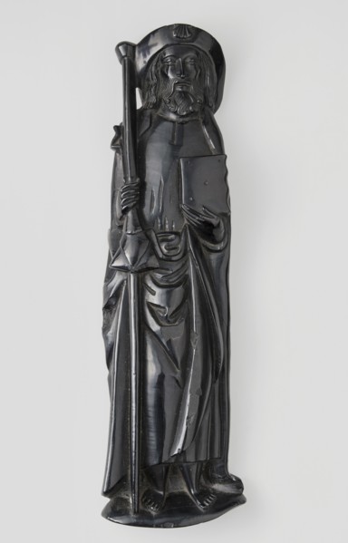 Saint James, ca. 1410. Creator: Workshop of Santiago de Compostela.