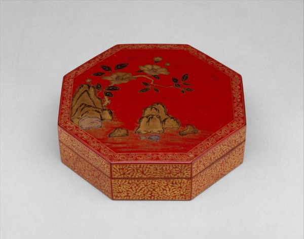Octagonal incense box, 17th century. Creator: Unknown.