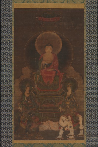 Shaka (Shakyamuni) Triad, 13th century. Creator: Unknown.
