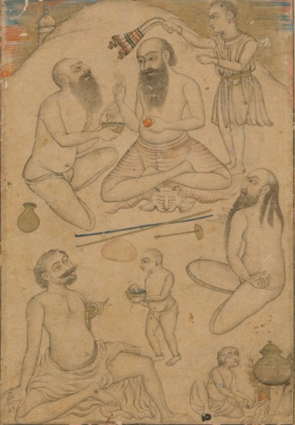 An Encampment of Yogis, ca. 1660. Creator: Unknown.