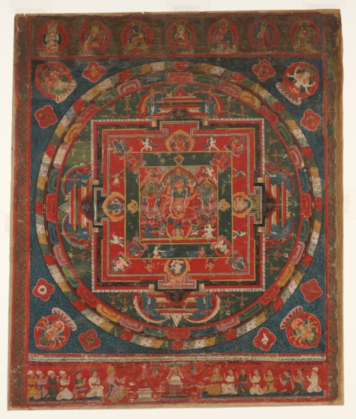 Vasudhara Mandala, dated to 1777 (Samvat 897). Creator: Unknown.