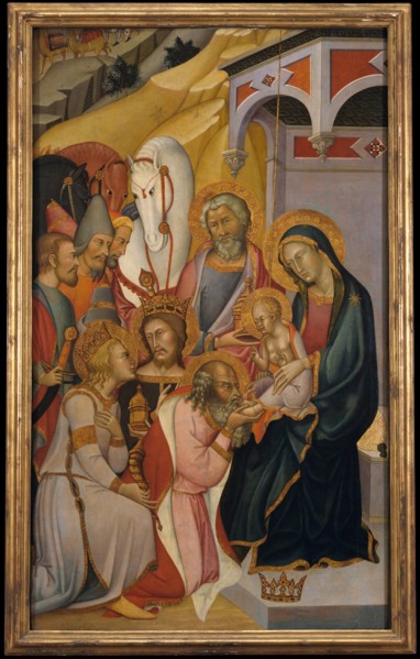 The Adoration of the Magi, ca. 1390. Creator: Bartolo di Fredi.