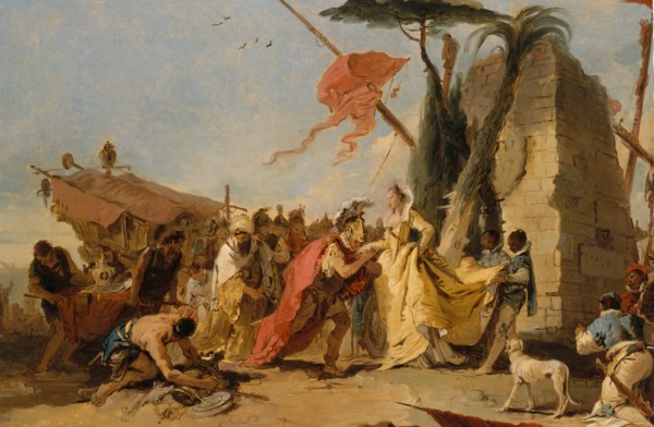 The Meeting of Antony and Cleopatra, ca. 1745-47. Creator: Giovanni Battista Tiepolo.
