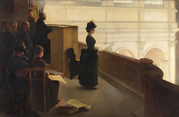 The Organ Rehearsal, 1885. Creator: Henry Lerolle.