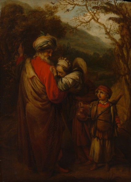Abraham Dismissing Hagar and Ishmael, 1658. Creator: Barent Fabritius.