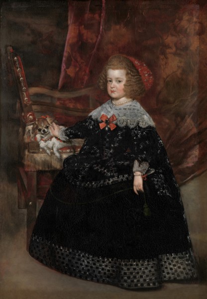 Maria Teresa (1638-1683), Infanta of Spain, ca. 1645. Creator: Juan Battista Martinez del Mazo.