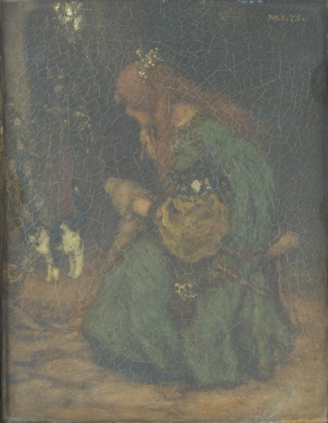Reverie, 1875. Creator: Matthijs Maris.