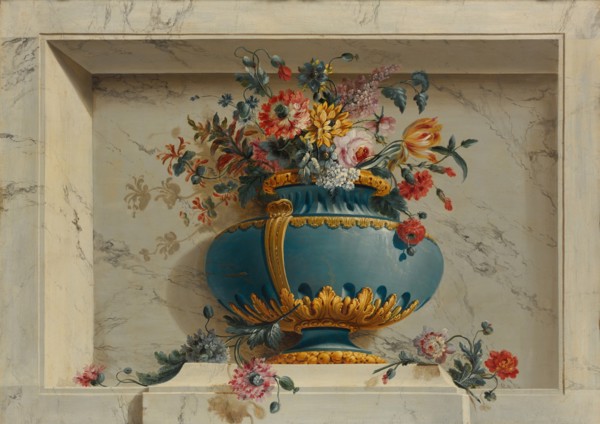Vase of Flowers in a Niche. Creator: Michel Bruno Bellenge.