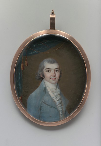 Portrait of a Gentleman, 1798. Creator: Philippe Abraham Peticolas.