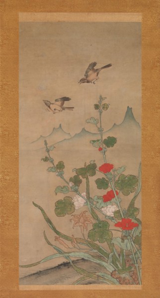 Birds and Flowers of Summer and Autumn, mid-16th century. Creator: Shikibu Terutada.