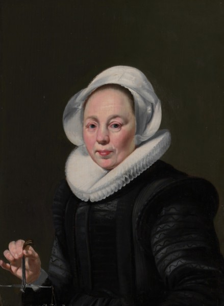 Portrait of a Woman with a Balance, ca. 1625-26. Creator: Thomas de Keyser.