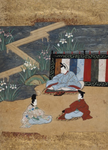 Scenes from the Tales of Ise (Ise monogatari), late 18th century. Creator: Tosa School.