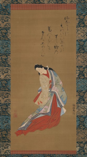 Standing Courtesan, ca. 1720. Creator: Tosendo Rifu.