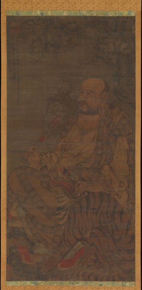 Bhadra, The Sixth Luohan, dated 1345. Creator: Unknown.