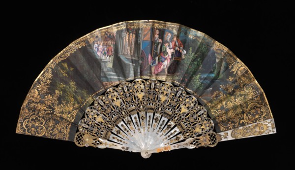 Fan, 1860-69. Creator: Unknown.