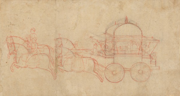 War Chariot, mid-19th century. Creator: Unknown.