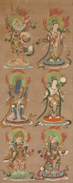 Twelve Deva Kings (Juniten), 16th century. Creator: Unknown.