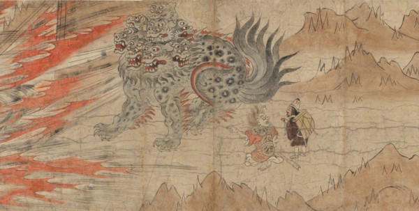 Illustrated Legends of the Kitano Tenjin Shrine (Kitano Tenjin engi emaki), late 13th century. Creator: Unknown.
