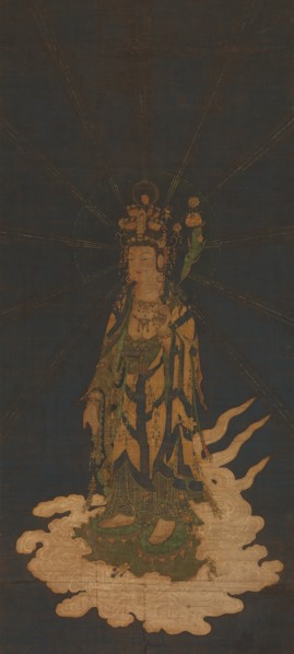 Descent of Eleven-Headed Kannon, 14th century. Creator: Unknown.