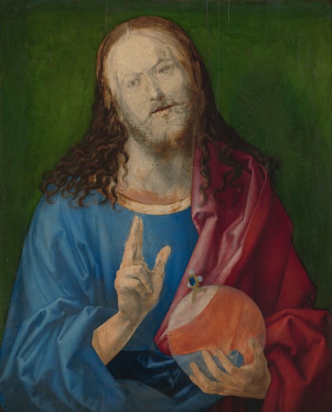 Salvator Mundi, ca. 1505. Creator: Albrecht Durer.