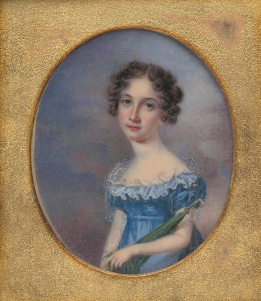 Sarah Ann Beck, ca. 1818. Creator: Anna Claypoole Peale.