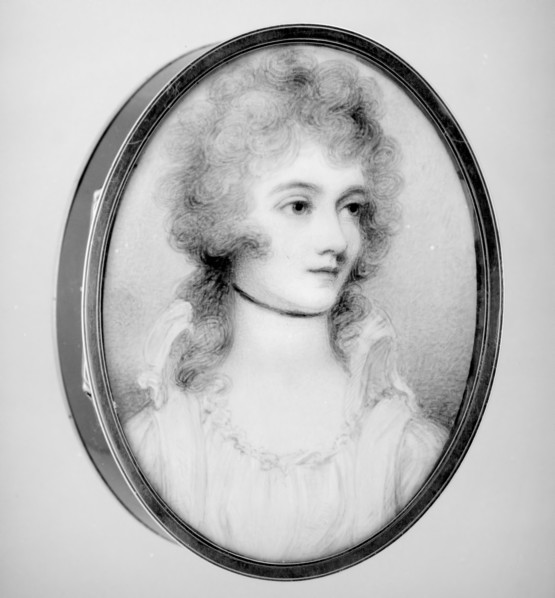 Portrait of a Woman, Possibly Barbara (1768-1829), Marchioness of Donegall, ca. 1790. Creator: Anne Mee.