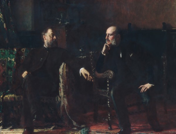 The Funding Bill, 1881. Creator: Eastman Johnson.