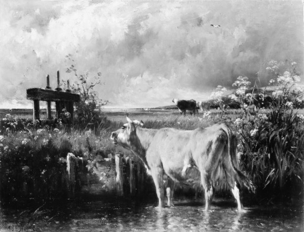 The Flood Gate. Creator: Emile van Marcke de Lummen.