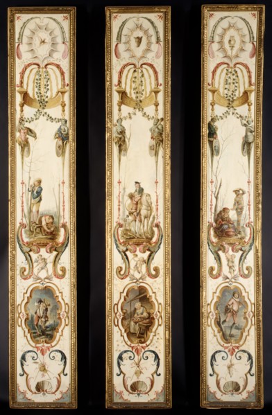 November and December (part of a set illustrating the months of the year), 2nd quarter 18th century. Creator: Unknown.