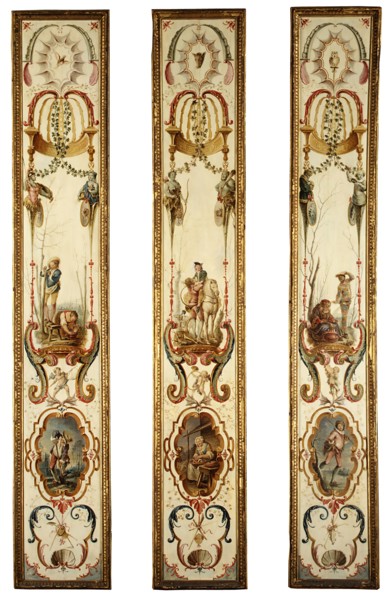January and February (part of a set illustrating the months of the year), second quarter 18th centur Creator: Unknown.
