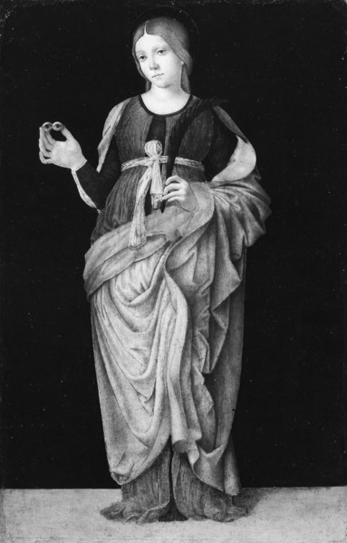 Saint Lucy. Creator: Francesco Zaganelli.