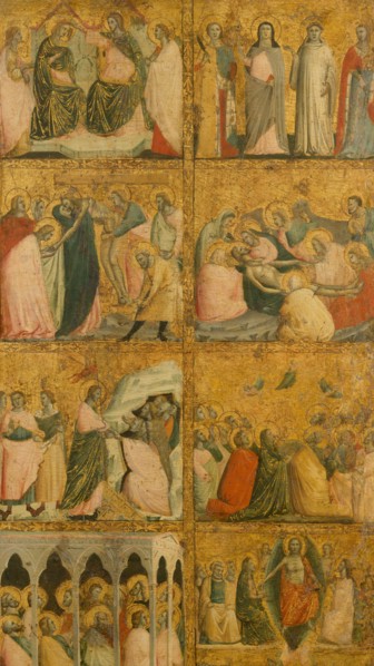 Scenes from the Life of Christ, mid-1340s. Creator: Giovanni Baronzio.