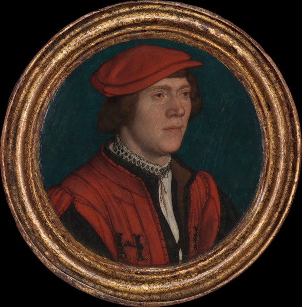 Portrait of a Man in a Red Cap, 1532-35. Creator: Hans Holbein the Younger.