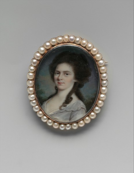 Mrs. William Few (Catherine Nicholson), 1787. Creator: John Ramage.