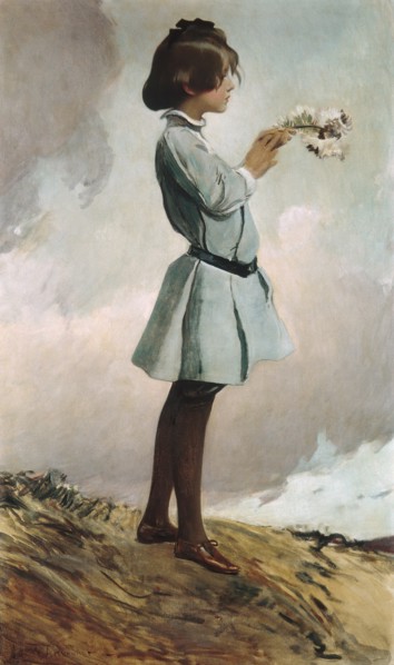 Geraldine Russell, 1902 or 1903. Creator: John White Alexander.
