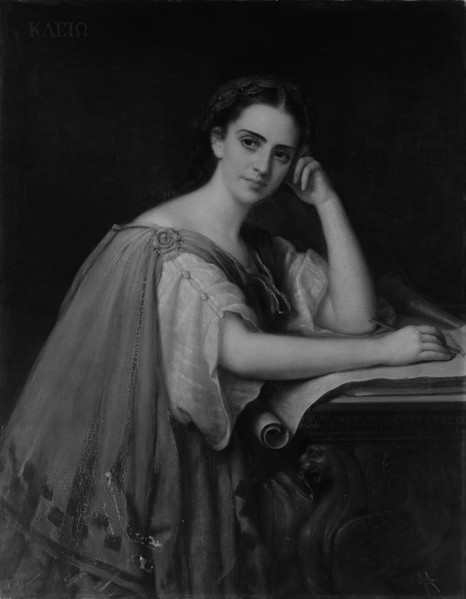 Clio, 1869. Creator: Giuseppe Fagnani.