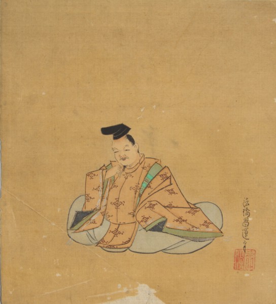Immortal Poet, 17th century. Creator: Kano Shoun.
