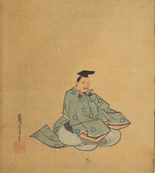 Immortal Poet, 17th century. Creator: Kano Shoun.