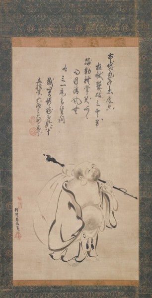 Hotei, 1616. Creator: Kano Takanobu.