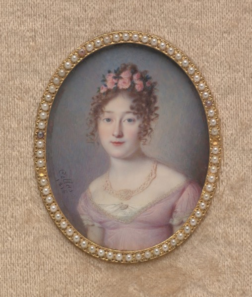 Portrait of a Lady, 1816. Creator: Louis Antoine Collas.
