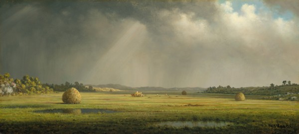Newburyport Meadows, ca. 1876-81. Creator: Martin Johnson Heade.