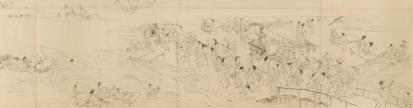 Amusements in Kyoto in the Four Seasons, late 18th century. Creator: Maruyama Okyo.