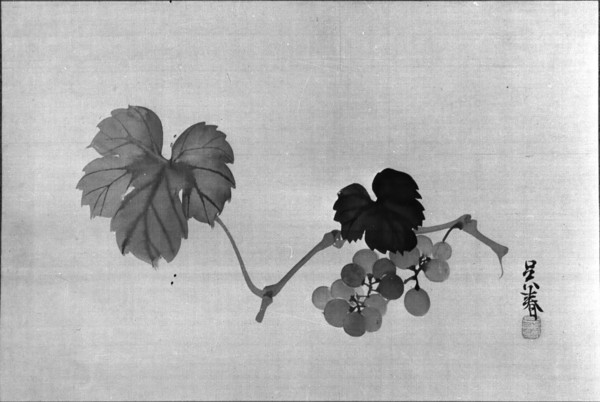 Grapevine, after 1790. Creator: Go Shun.