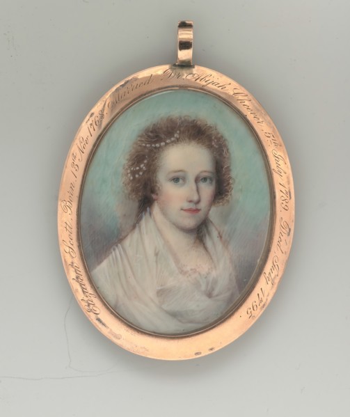 Mrs. Abijah Cheever (Elizabeth Scott), ca. 1795. Creator: Nathaniel Hancock.