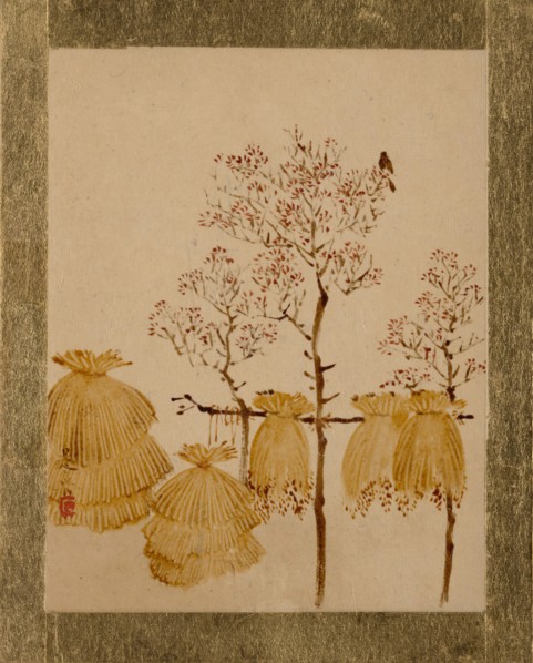 Rice Stacks and Trees. Creator: Shibata Zeshin.
