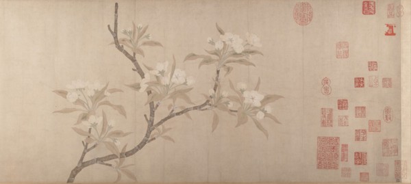 Pear Blossoms, ca. 1280. Creator: Unknown.